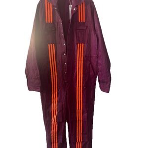 NEW WITH TAGS! Ivy Park Adidas Purple and Orange Jumpsuit